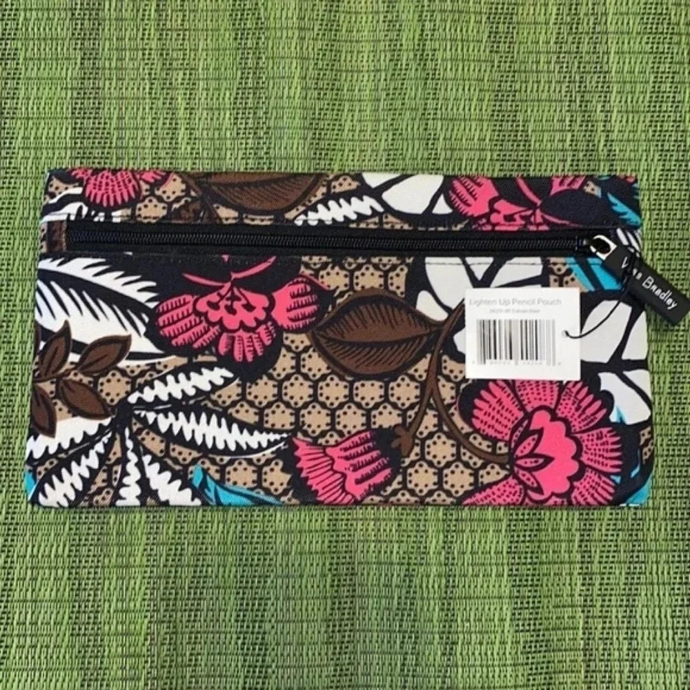 Vera Bradley Multicolor Floral Zipper Pouch